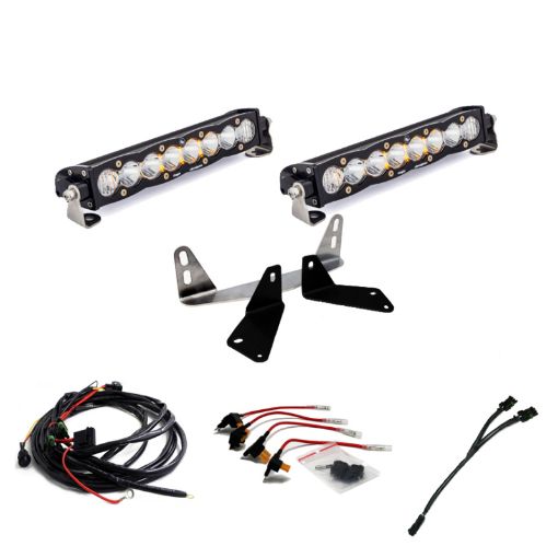 Picture of Baja Designs 2018 Ford F - 150 Dual S8 Series 10in Light Bar Kit