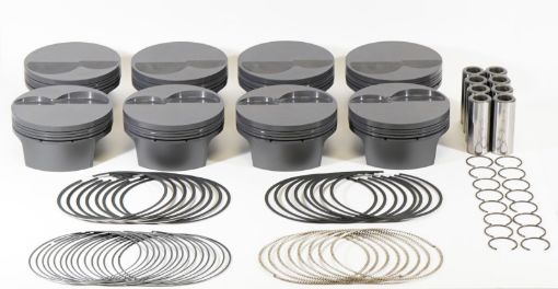 Picture of Mahle MS Piston Set SBF 347ci 4.030in Bore 3.4in Stroke 5.4in Rod .927 Pin - 6.2cc 10.4 CR Set of 8