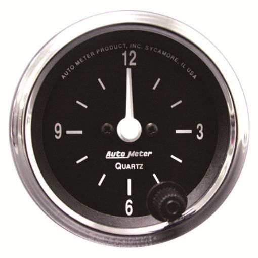 Picture of Autometer Cobra 2 116in 12HR Analog Clock Gauge