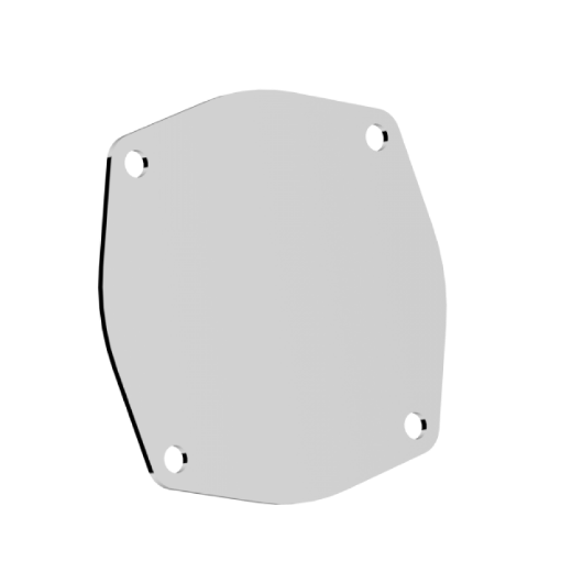 Picture of QTP 5in Bolt - On QTEC 4 Bolt Cover Plate