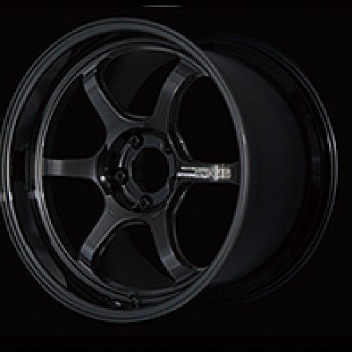 Picture of Advan R6 18x8.0 45 5 - 114.3 Racing Titanium Black Wheel