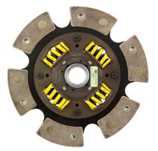 Picture of ACT 240mm Drive Plate 1.125in x 22 Spline 6 Pad Sprung Race Disc (Special Order)
