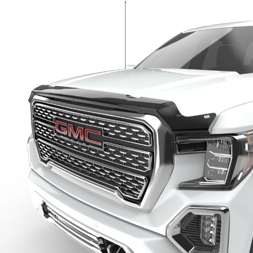 Picture of EGR 2019 GMC Sierra Superguard Hood Shield (301791) - Dark Smoke