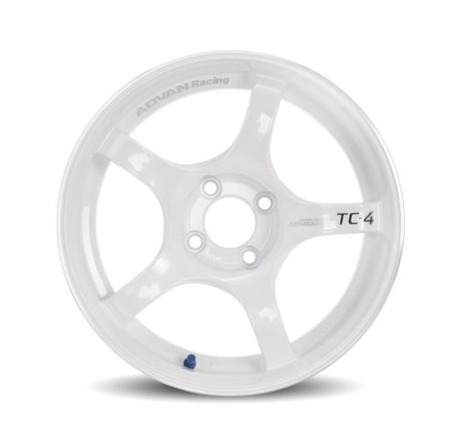 Picture of Advan TC4 18x9.5 38 5 - 120 Racing White Wheel