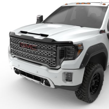 Picture of EGR 20 GMC Sierra Superguard Hood Shield - Dark Smoke