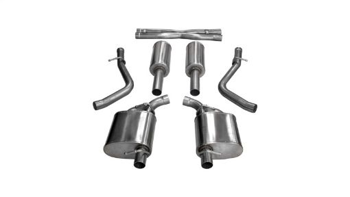 Picture of Corsa 15 - 23 Dodge Charger300 Sedan 3.6L 2.5in Cat - Back Dual Rear Exit (re - uses stock exhaust bezel)