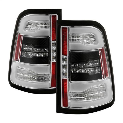 Picture of Spyder Dodge Ram 19 - 20 LED Tail Light Chrome ALT - YD - DR19HAL - SEQ - C