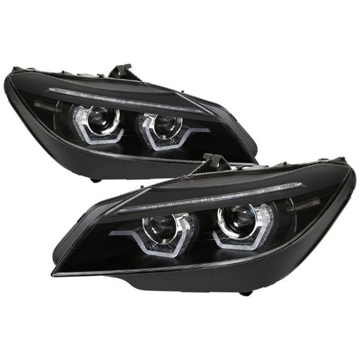 Picture of Spyder BMW Z4 09 - 13 Projector Headlights (Not Comp w Halogen) Black PRO - YD - BMWZ409HID - AFSSEQ - BK