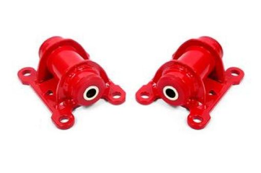 Picture of BMR 98 - 02 Chevrolet Camaro Motor Mount Kit (Steel) w Poly Bushings - Red
