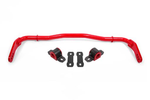 Picture of BMR 08 - 20 Dodge Challenger Front Hollow 38mm Adjustable Sway Bar Kit - Red
