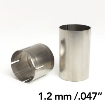 Picture of Ticon Industries Male Female 3.5in Titanium Slip Fit Connector 1.2mm.047in Wall Thickness Set