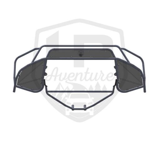 Picture of LP Aventure 2020 Subaru Outback Big Bumper Guard wFull Armor - Powder Coated