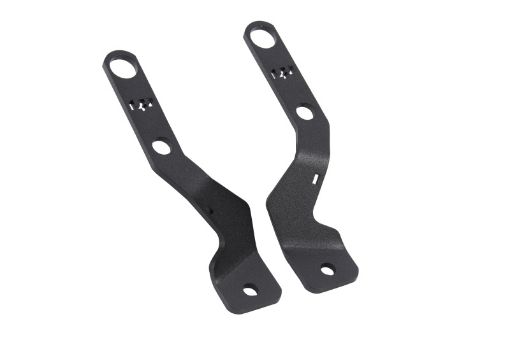 Picture of LP Aventure 16 - 18 Toyota RAV4 Hood Light Brackets - Powder Coated (Pair)