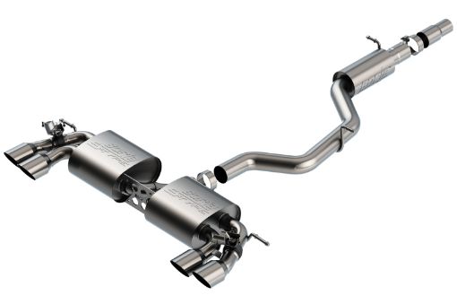 Picture of Borla 18 - 19 VW Golf R MK7.5 2.0L S - Type CatBack Exhaust w Resonator