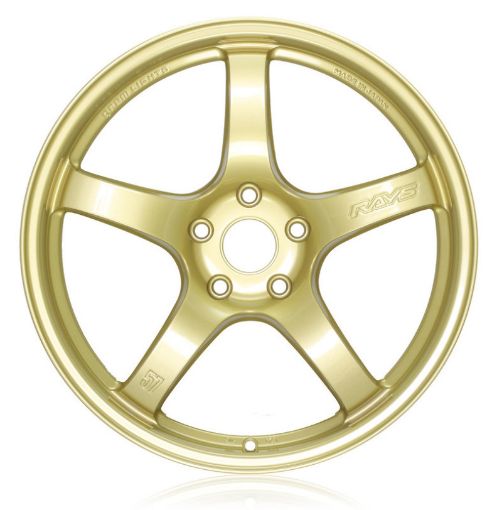 Picture of Gram Lights 57CR 17x9 38 5x114.3 E8 Gold Wheel (Min Order Qty 20)