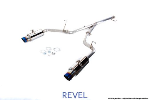 Picture of Revel Medallion Touring - S Catback Exhaust - Dual Muffler Blue Tip 90 - 99 Mitsubishi 3000GT VR4