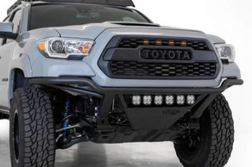 Picture of Addictive Desert Designs 16 - 20 Toyota Tacoma PRO Bolt - On Front Bumper - Hammer Black