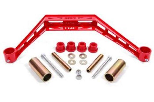 Picture of BMR 79 - 93 Ford Mustang Transmission Crossmember TH400 T - 56 - Red