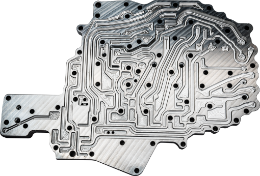 Picture of ATS Diesel 07.5 - 18 Dodge RAM 6.7L Cummins 68RFE Billet Valve Body Channel Plate