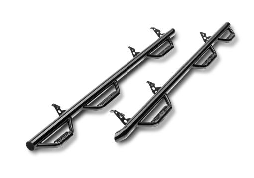 Picture of N - Fab Nerf Step 19 - 20 ChevyGMC 1500 Double Cab 6.5ft Bed - Bed Access - Gloss Black