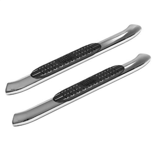 Picture of Westin 19 - 20 Chevy Silverado 1500 Regular Cab PRO TRAXX 4 Oval Nerf Step Bars - Stainless Steel