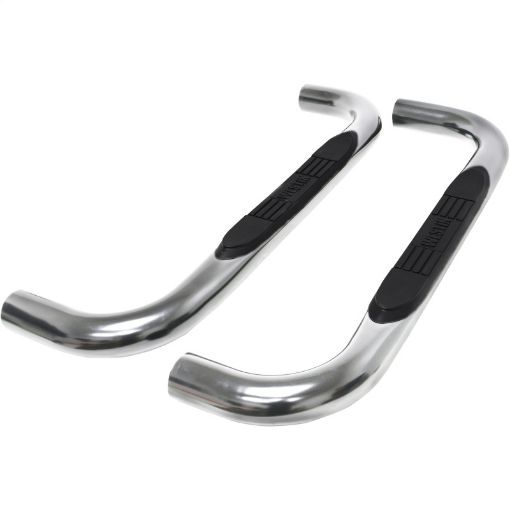 Picture of Westin 19 - 20 ChevyGMC SilveradoSierra 1500 Regular Cab E - Series 3 Nerf Step Bars - Stainless Steel