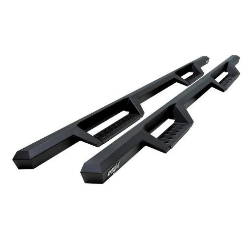 Picture of Westin 04 - 13 Chevy Silverado 1500 Crew Cab 2004 - 2013 HDX Drop Nerf Step Bars - Textured Black