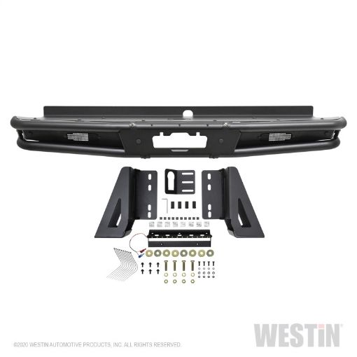 Picture of Westin 19 - 20 Ford Ranger Outlaw Rear Bumper - Textured Black