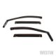 Picture of Westin 13 - 19 Ford Escape In Channel Wind Deflector 4pc - Smoke