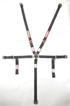 Picture of RaceQuip Black JR. CAMLOCK 5pt Seat Belt