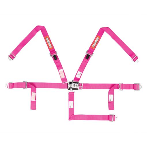 Picture of RaceQuip Pink JR. L L 5pt Harness