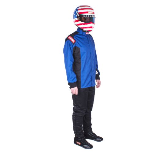 Picture of RaceQuip Blue Chevron - 1 Jacket - Medium