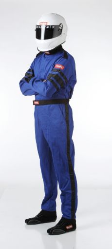 Picture of RaceQuip Blue SFI - 1 1 - L Suit - Medium