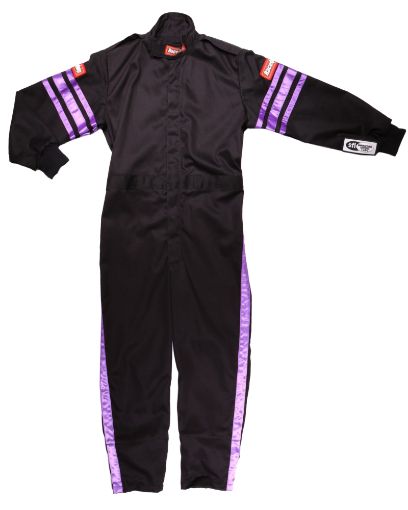 Picture of RaceQuip Purple Trim SFI - 1 JR. Suit - KXXS