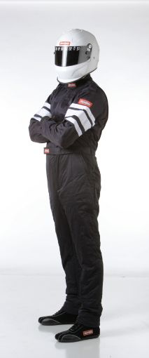 Picture of RaceQuip Black SFI - 5 Suit - Medium Tall