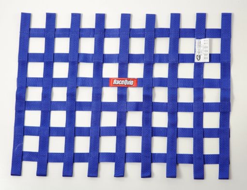 Picture of RaceQuip Blue 18in H x 24W SFI Ribbon Window Net