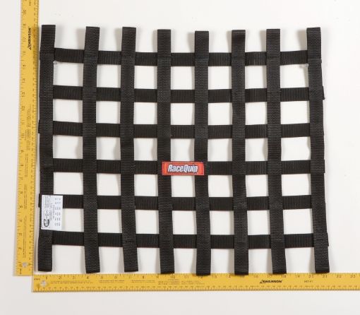 Picture of RaceQuip Black 18 X 21 SFI Ribbon Net