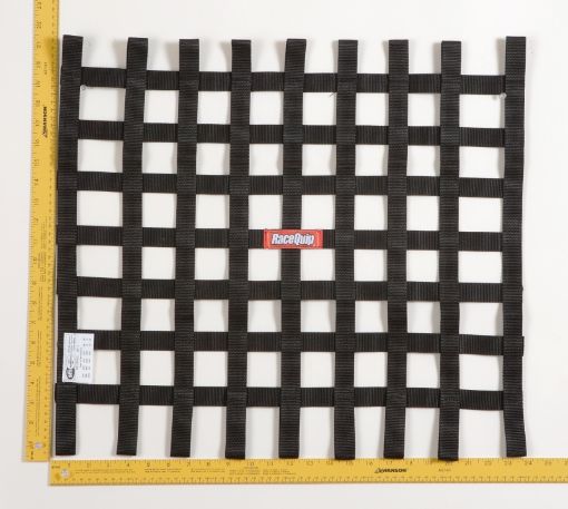 Picture of RaceQuip Black 21 X 24 SFI Ribbon Net