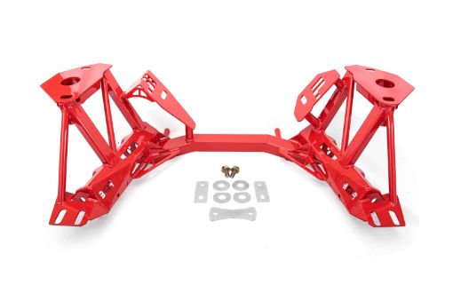 Picture of BMR 79 - 95 Ford Mustang K - Member Premium Version wSpring Perches - Red