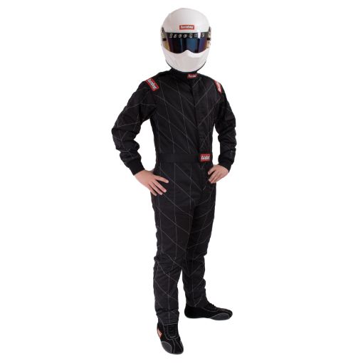 Picture of RaceQuip Black Chevron - 5 Suit SFI - 5 - 3XL