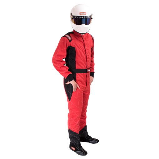 Picture of RaceQuip Red Chevron - 5 Suit SFI - 5 - 2XL
