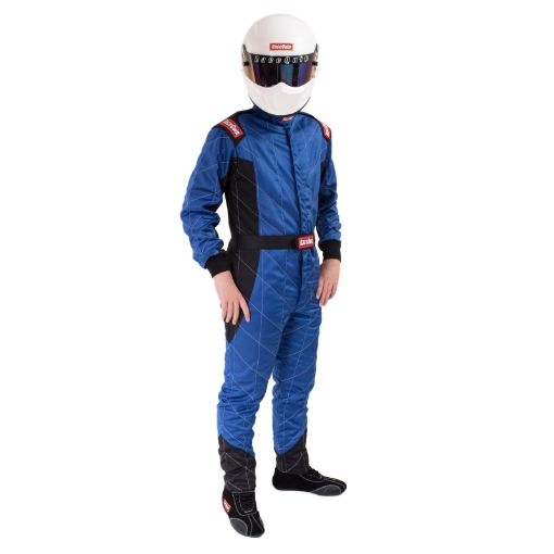 Picture of RaceQuip Blue Chevron - 5 Suit SFI - 5 - XLG