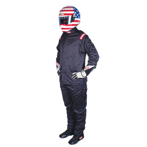 Picture of RaceQuip Black Chevron - 5 Jacket SFI - 5 - XLG