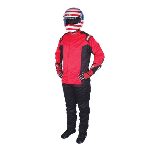 Picture of RaceQuip Red Chevron - 5 Jacket SFI - 5 - Medium