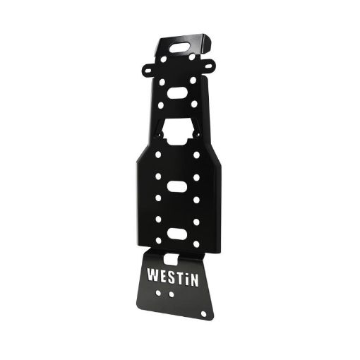 Picture of WestinSnyper 07 - 11 Jeep Wrangler Transmission Pan Skid Plate - Textured Black