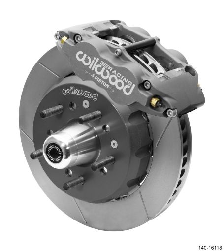 Picture of Wilwood 82 - 92 Camaro Forged Superlite 4R Road Race Front Big Brake Kit 13.06in Rotor With Lines