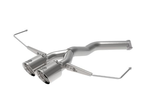 Picture of aFe Takeda 3in - 2.5in 304 SS Axle - Back Exhaust wPolished Tip 19 - 20 Hyundai Veloster I4 - 1.6L(t)