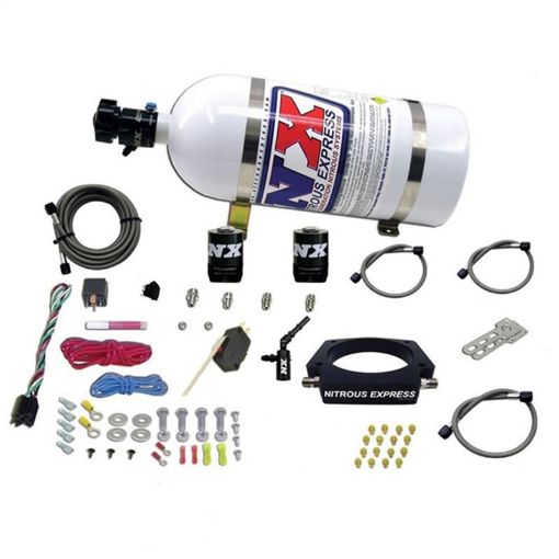 Picture of Nitrous Express LT2 C8 Nitrous Plate Kit (50 - 300HP) w10lb Bottle
