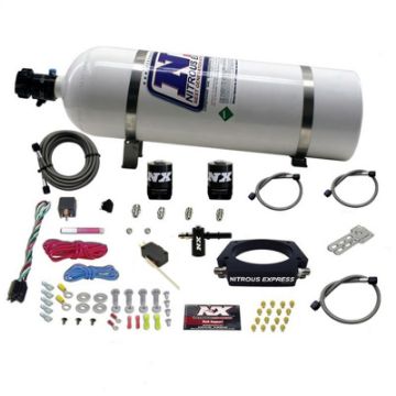 Picture of Nitrous Express LT2 C8 Nitrous Plate Kit (50 - 300HP) w15lb Bottle