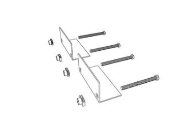 Picture of BAK BAKBox2 Clamping Brackets (AB) Qty 2 (w U - Nuts Screws)